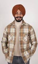 Camel Beige 6 Pockets Shacket